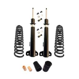 Mercedes Suspension Strut and Coil Spring Kit - Front (Heavy Duty Version for Standard Suspension) (B4 OE Replacement) 1243205330 - Bilstein 3817043KIT